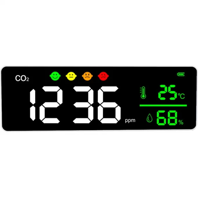 Монитор качества воздуха LEVENHUK WEZZER AIR MC50 81400 Монитор качества воздуха LEVENHUK WEZZER AIR MC50 81400